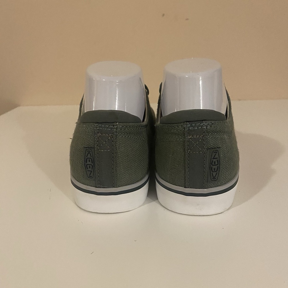 Keen Women's Elsa III Canvas Green Sneaker Size 7.5 - Picture 8 of 14